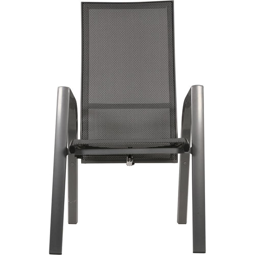 Lesli Living bistrostoel Mojito - antraciet - 59x69x110cm