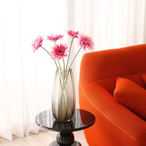 Sia Deco Gerbera Steel Kunstmatig - roze - H59 - vtwonen shop