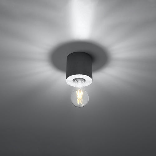 Sollux Lighting Plafondlamp SALGADO beton - 10x10x10cm