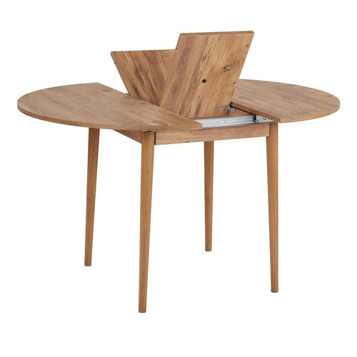 Calicosy - Ronde uitschuifbare eettafel KLARA - 100x100x75 cm