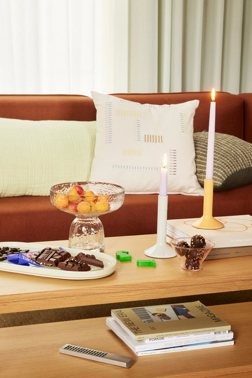 Hübsch kussen Ori - katoen/linnen/polyester - 50x50cm - vtwonen shop