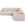 Cosmopolitan Design Symmetrische hoekbank Nolio 5-zits, chenille roze - 252x252x72cm