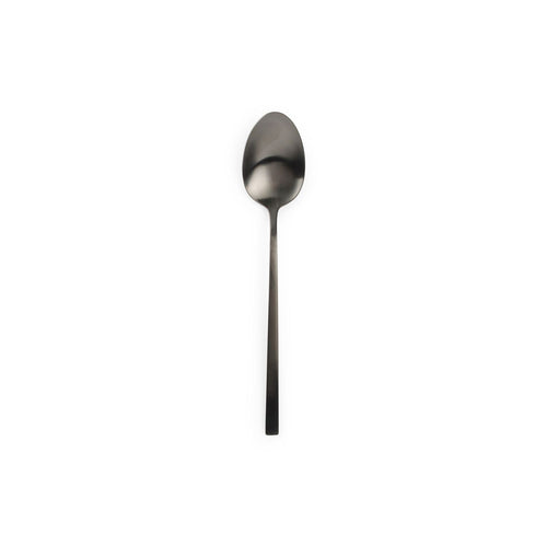 S|P Collection - Dessertlepel mat zwart Terno - Set van 6