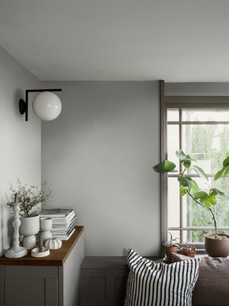 Borastapeter behang effen grijs - 53 cm x 10.05 m - 660458 - vtwonen shop