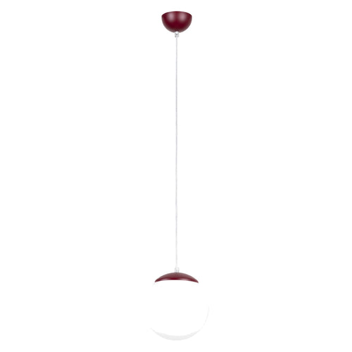 Sollux Lighting Hanglamp UGO 20 bordeaux - 20x20x110cm