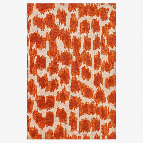 Lola&Moi vloerkleed Orange Blood - goud - 200x280cm