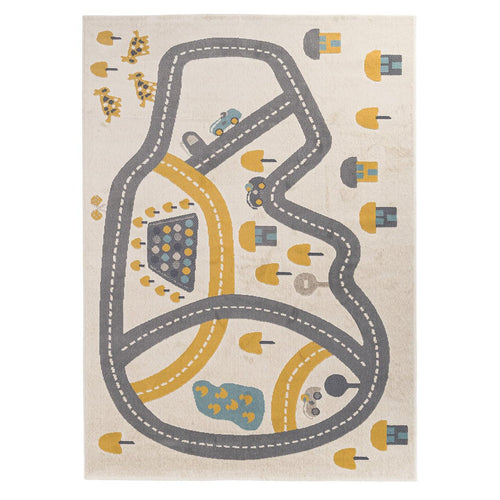 AFK Living vloerkleed Circuit - zeer zacht - veelkleurig - 120 x 170 cm
