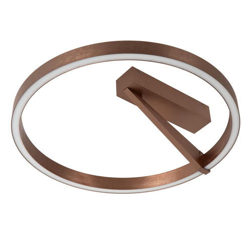 Lucide plafonnière APPLAUSE - Geïntegreerde LED - Koffie