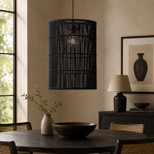 Originalhome Lampenkap Tube Tall zwart - L
