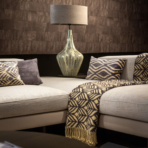 AMORA | sierkussen 30x50 cm | Charcoal Gray | antraciet | Hoii | met duurzame kussenvulling