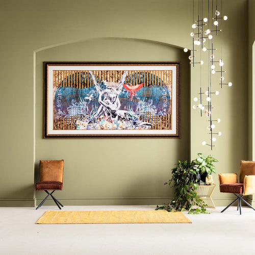 Kare Design Schilderij Lovers 266x150cm