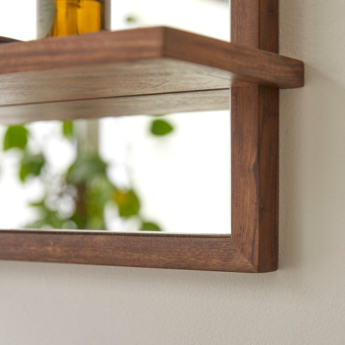 Tikamoon Spiegel van palissanderhout 75 x 45 cm - Bruin - vtwonen shop