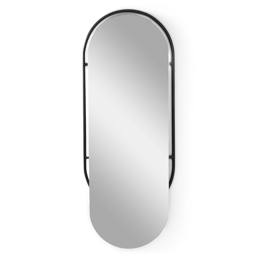 Spinder Design spiegel Orbis Oval 160 - Zwart - vtwonen shop
