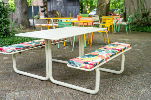 MaximaVida picknicktafel kussen Vaiana 200 x 30 x 4 cm 2 stuks - waterafstotend - vtwonen shop