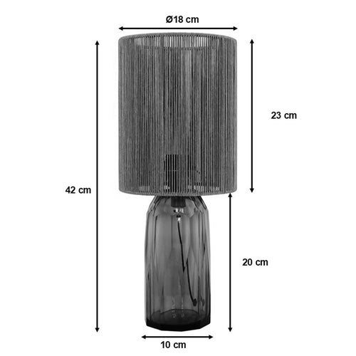 Kare Design Tafellamp Veccio - blauw - vtwonen shop