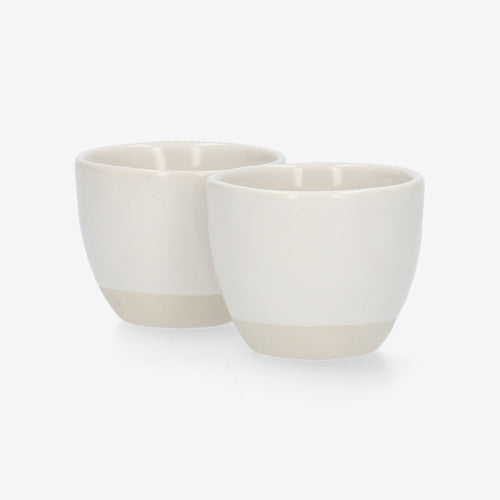 The Table Atelier Eierdop Set van 2 5x4 cm Milk - vtwonen shop