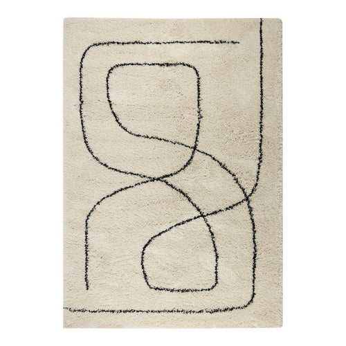 Interieur05 Hoogpolig Vloerkeed Lines wit - 200 x 290 cm - vtwonen shop