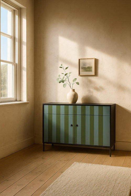 Dressoir MDF 2 deuren en 2 lades