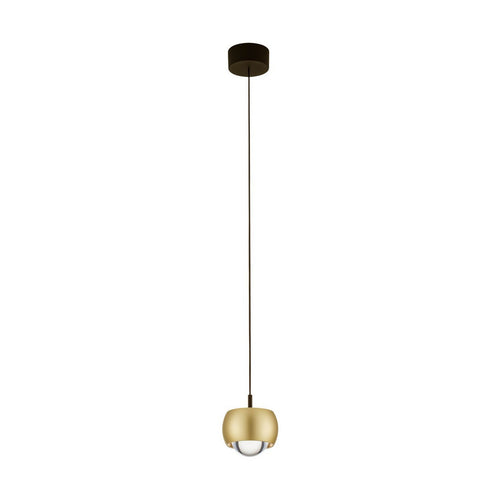 Nova Luce CONGA Slanke hanglamp met gouden LED-verlichting, 13W, 922lm, 3000K
