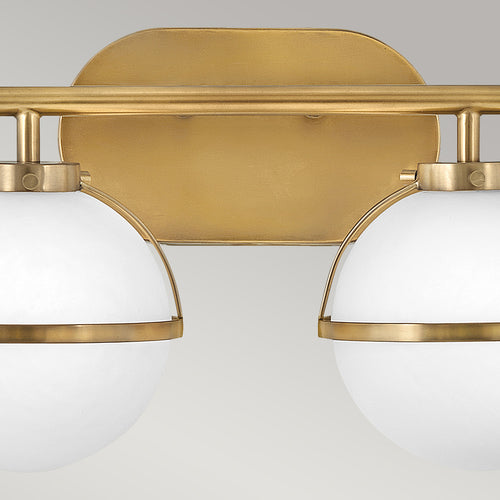 Elstead Hinkley Hollis Badkamer Wandlamp Heritage Messing, IP44