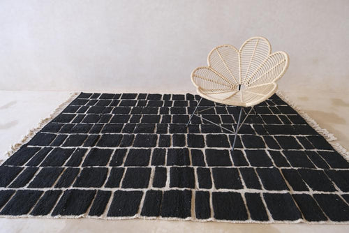 AFK Living vloerkleed Berber - handgemaakt - Wol - 80 cm x 240 cm