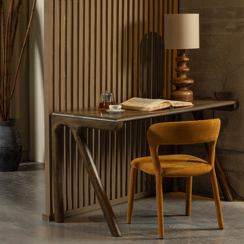 WOOOD bureau Tug - Mango - Walnoot - 78x130x60 - vtwonen shop