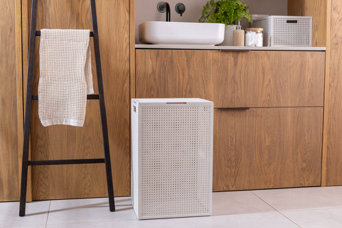 Curver Kaya Wasmand met deksel - 60L - Wit