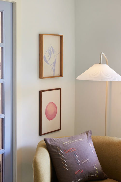 Hübsch kussen Elodie - katoen - 50x50cm - vtwonen shop