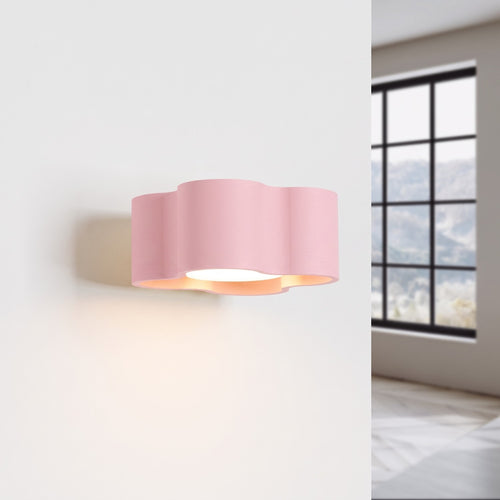 Sollux Lighting Wandlamp OVIO roze Gx53 - 12x14,5x6cm