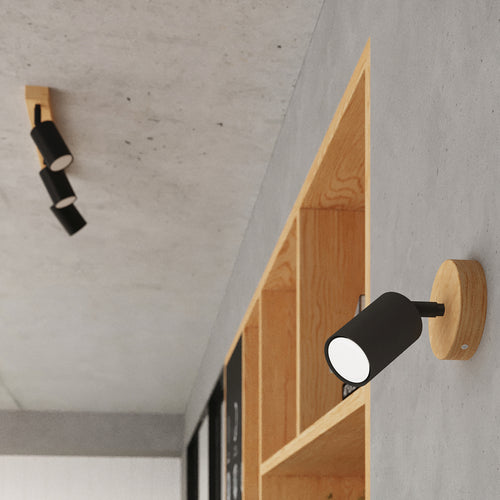 Sollux Lighting Plafondlamp VERDO 3L zwart - 61x45x17,5cm