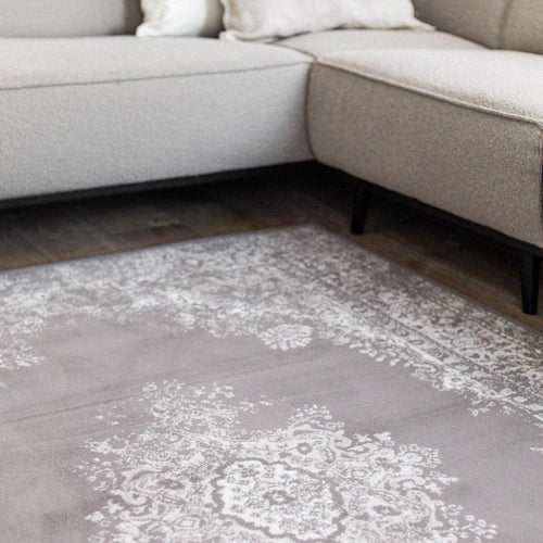 Interieur05 Vintage Vloerkleed Keshan Taupe/Bruin
