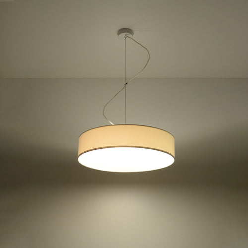 Sollux Lighting Hanglamp ARENA 45 wit - 45x45x111cm