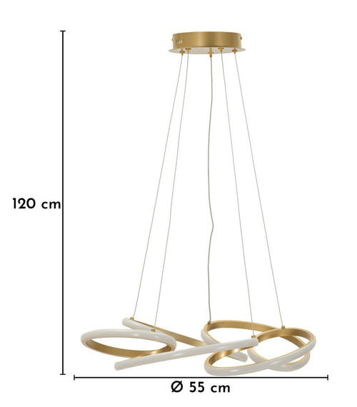 Mauro Ferretti led-lamp - 55x120 cm - goud