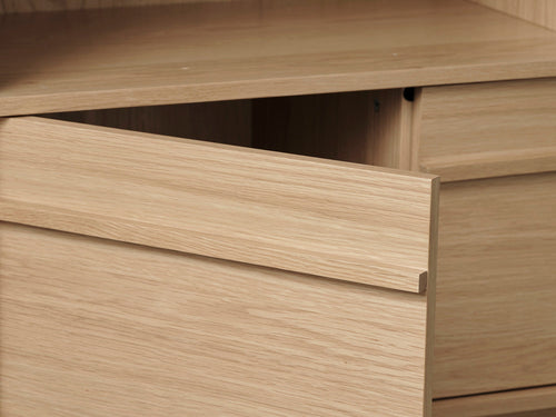 Rebellenclub Boekenkast Tumka - Eiken