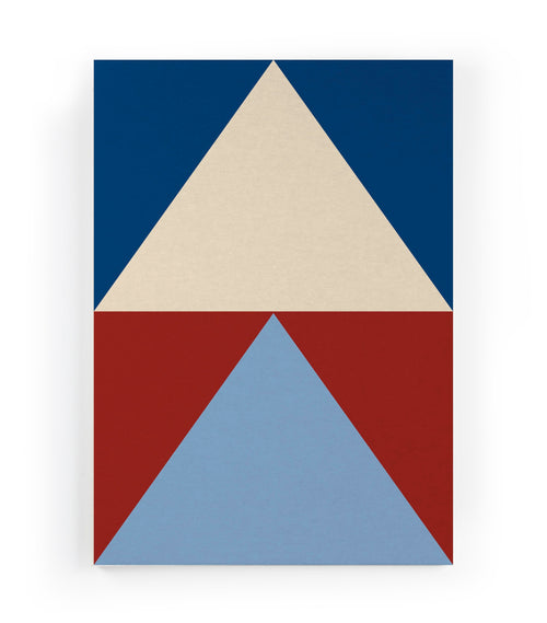 Canvas 60x40 Driehoeken