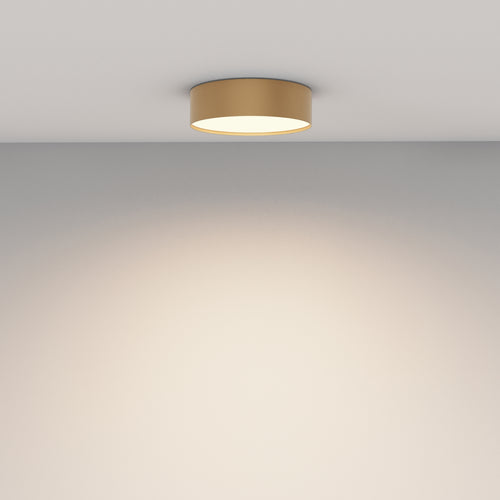 Maytoni plafondlamp Zon - Goud - 22x22x6 cm