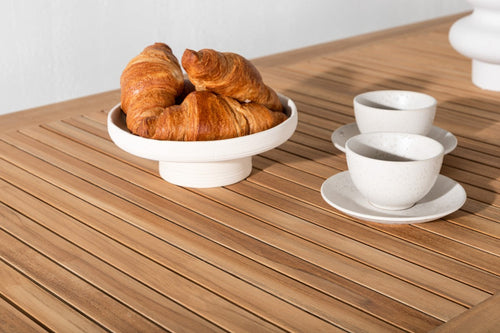 Rebellenclub Rechthoekige Tuintafel Castor - 160 x 90Ê cm - Wit - vtwonen shop