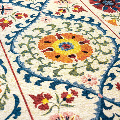 Louis De Poortere vloerkleed Origine - geel - 200x280cm - vtwonen shop