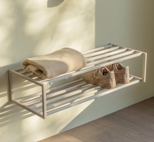 Spinder Design schoenenrek School 80 - Silky Taupe - 6 paar schoenen