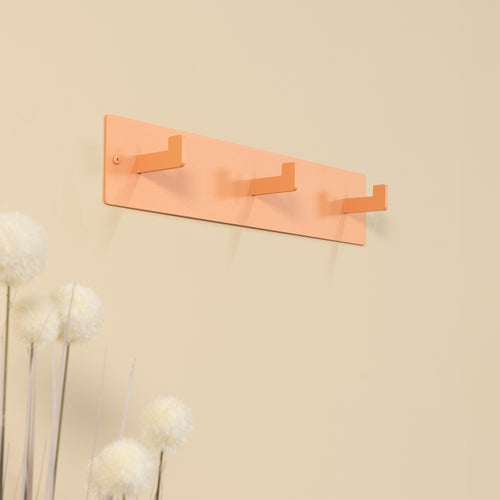 Spinder Design kapstok Leatherman 3 - Clay Terra - 3 haken - vtwonen shop