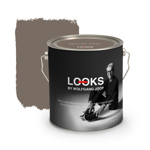 LOOKS by Wolfgang Joop Muurverf mat Mausgrau 2,5L - vtwonen shop