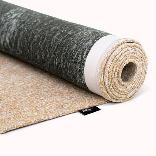 Louis De Poortere binnen & buiten machinewasbaar vloerkleed Craft Ribbon van 70% gerecycled PET - groen - 170x235cm