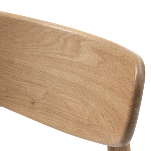Olivine Eline Eetkamerstoel Bouclé Wit