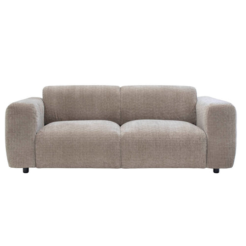 Giga Meubel 2-Zits Bank Dijon - Taupe Stof - 205x100x73cm - vtwonen shop