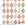 ESTAhome behang ruitjes beige, paars en terracotta - 50 x 900 cm - 131764
