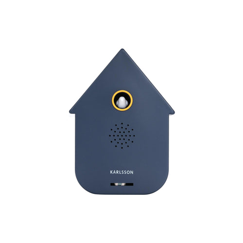 Karlsson ornament Sound Box Modern Cuckoo - blauw - Ø12cm - vtwonen shop