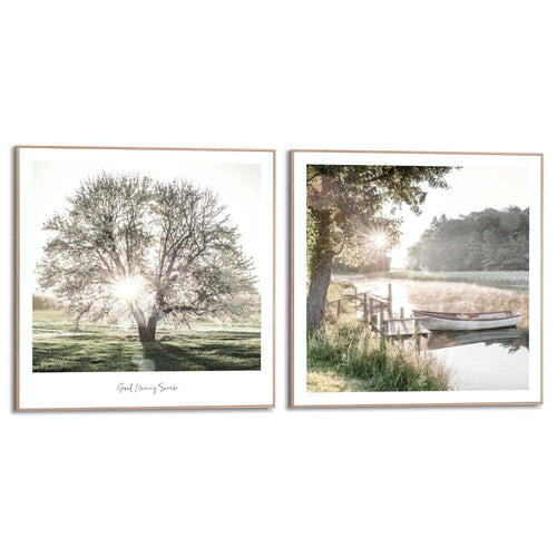 Reinders schilderijen set Natuurlijke sfeer - 50x50cm