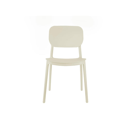 Leitmotiv stoel Cheer - wit - 49x42x81.5cm