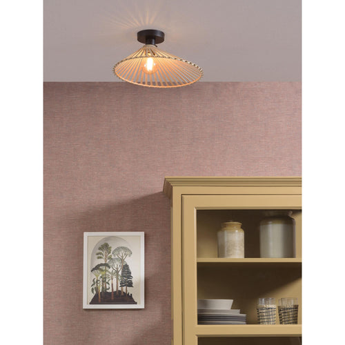 GOOD&MOJO plafonnière Bromo - bruin - Ø40cm - vtwonen shop