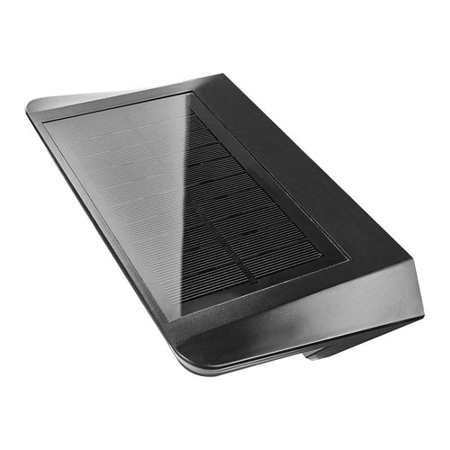 Nordlux Agena Wandlamp buiten - Sensor & Solar - LED - 3000K - IP44 - Zwart - vtwonen shop